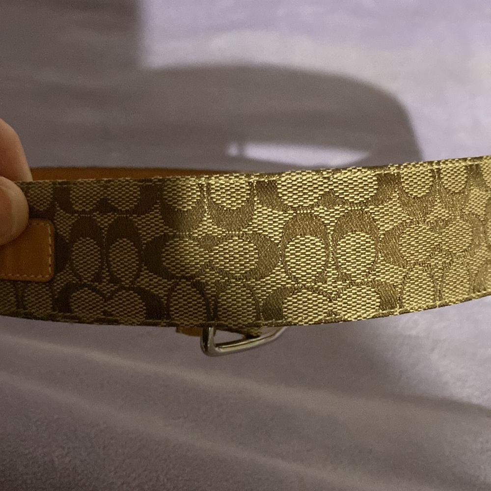 Monogram Coach belt - Picture 2 of 3